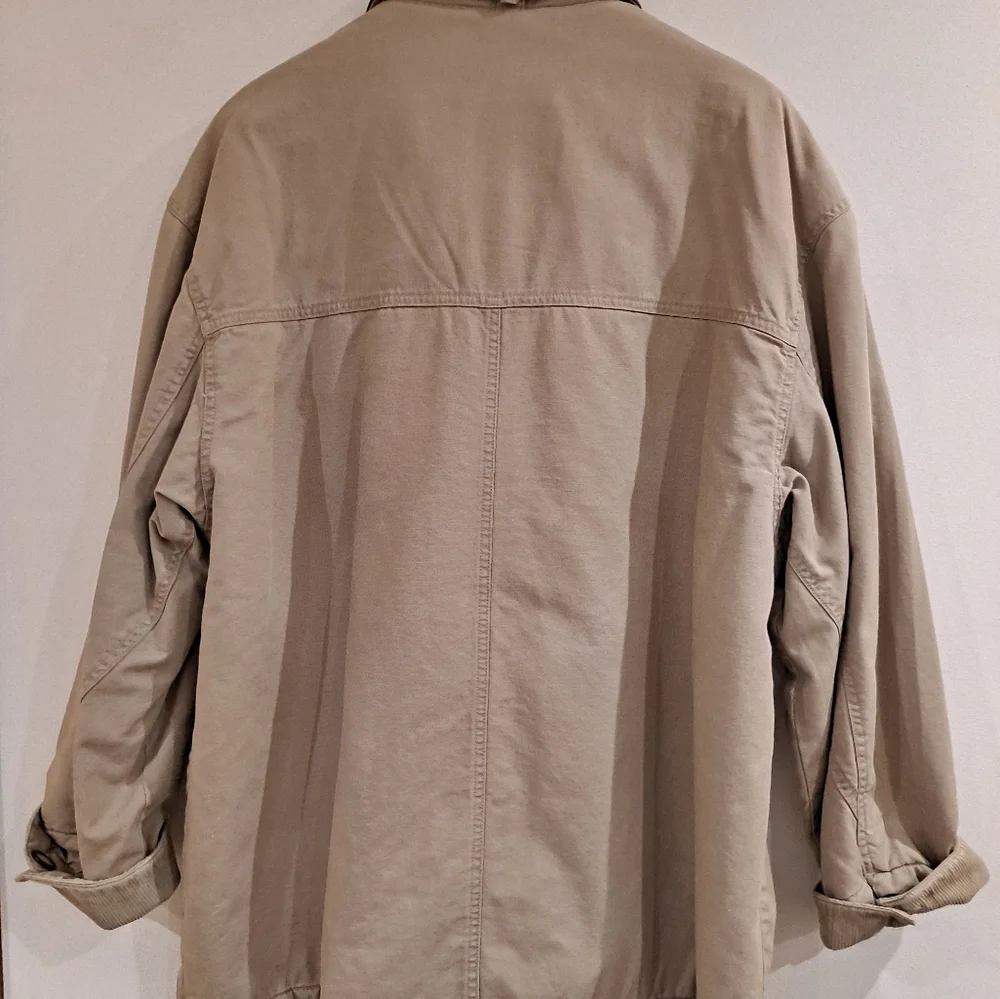 Structure Work Clothes Vintage Mens Barn Chore Coat SZ LG - Picture 3 of 8